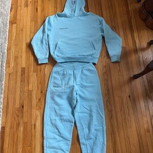 Pangaia Sky Blue Sweatshirt